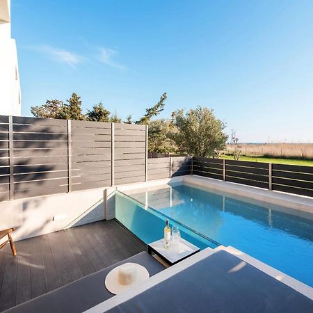 Serene Villas Halkidiki - Cfront Private Pool Néa Irákleia Eksteriør billede