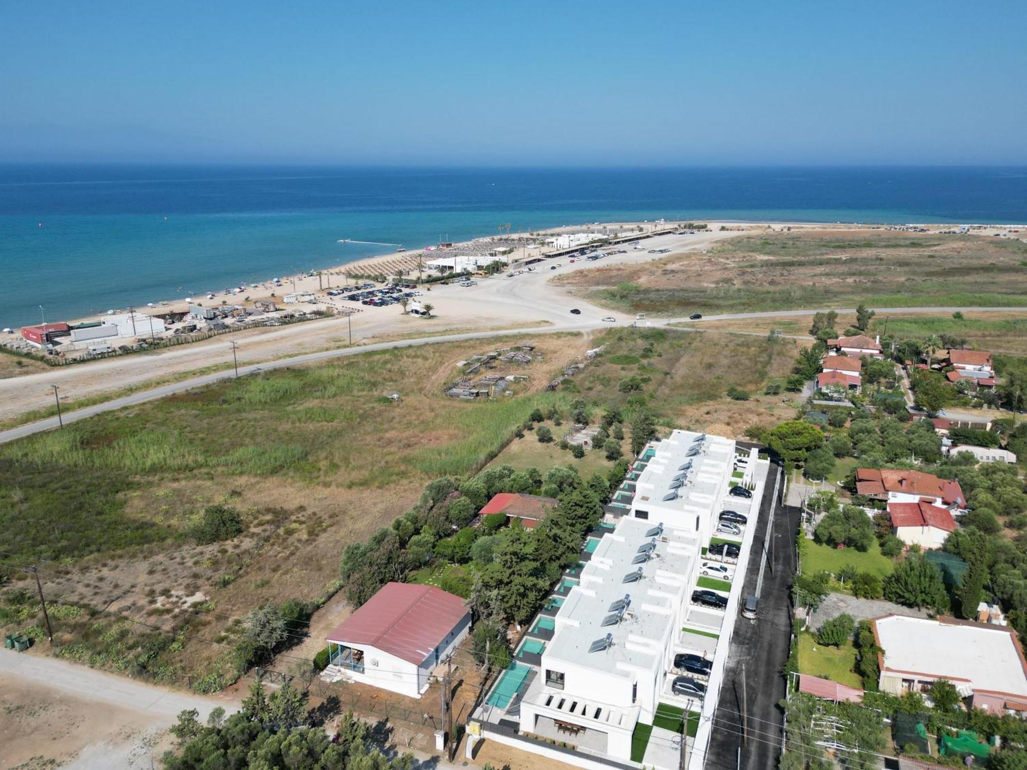 Serene Villas Halkidiki - Cfront Private Pool Néa Irákleia Eksteriør billede